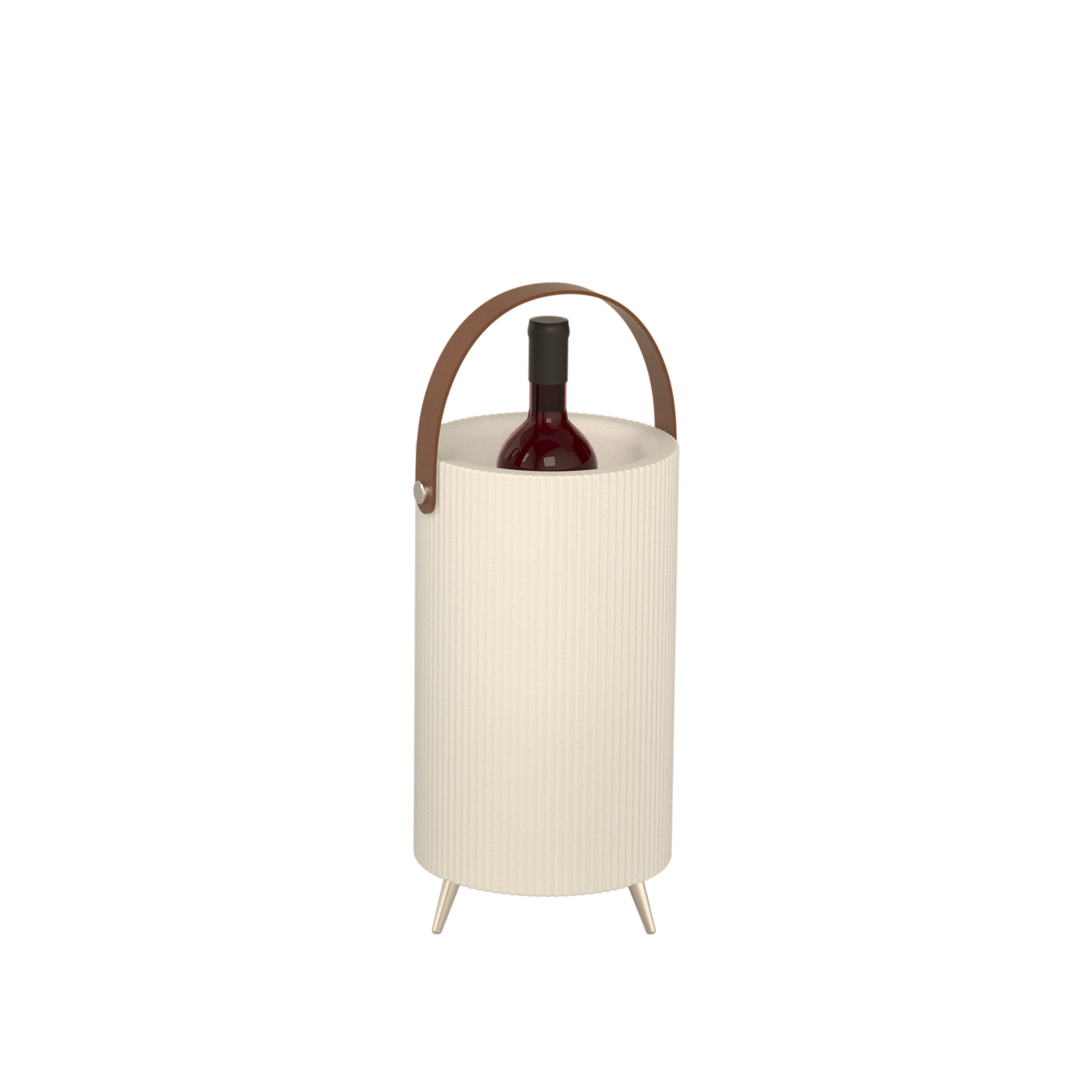 Secchiello Ghiaccio con Speaker Bluetooth e Lampada LED Multicolore 20x38cm