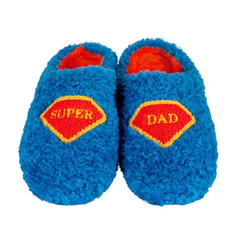 Super Dad Hausschuhe Größe M-L Grau Wd Lifestyle