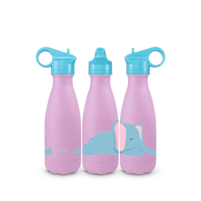 Bottiglia Termica in Acciaio Inox 260 ml Decoro Elefante Wd Lifestyle
