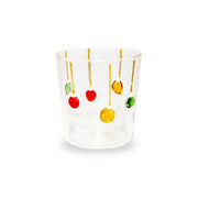 Bicchiere in Vetro Borosilicato Decorato Christmas Baubles 250 ml Trasparente Wd Lifestyle