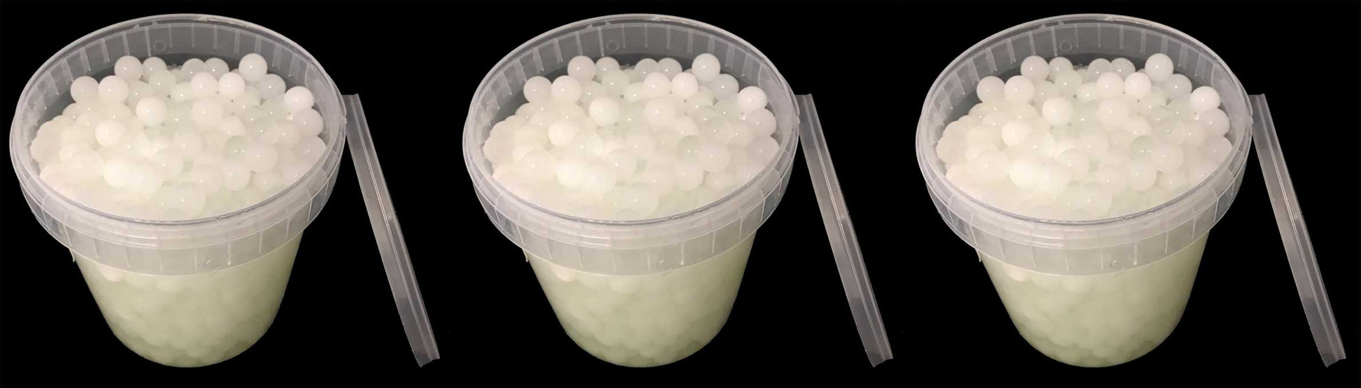 OFFERTA 3 CONFEZIONI SFERE D'ACQUA BIANCHE PRONTE ALL'USO PER PIANTE E FIORI