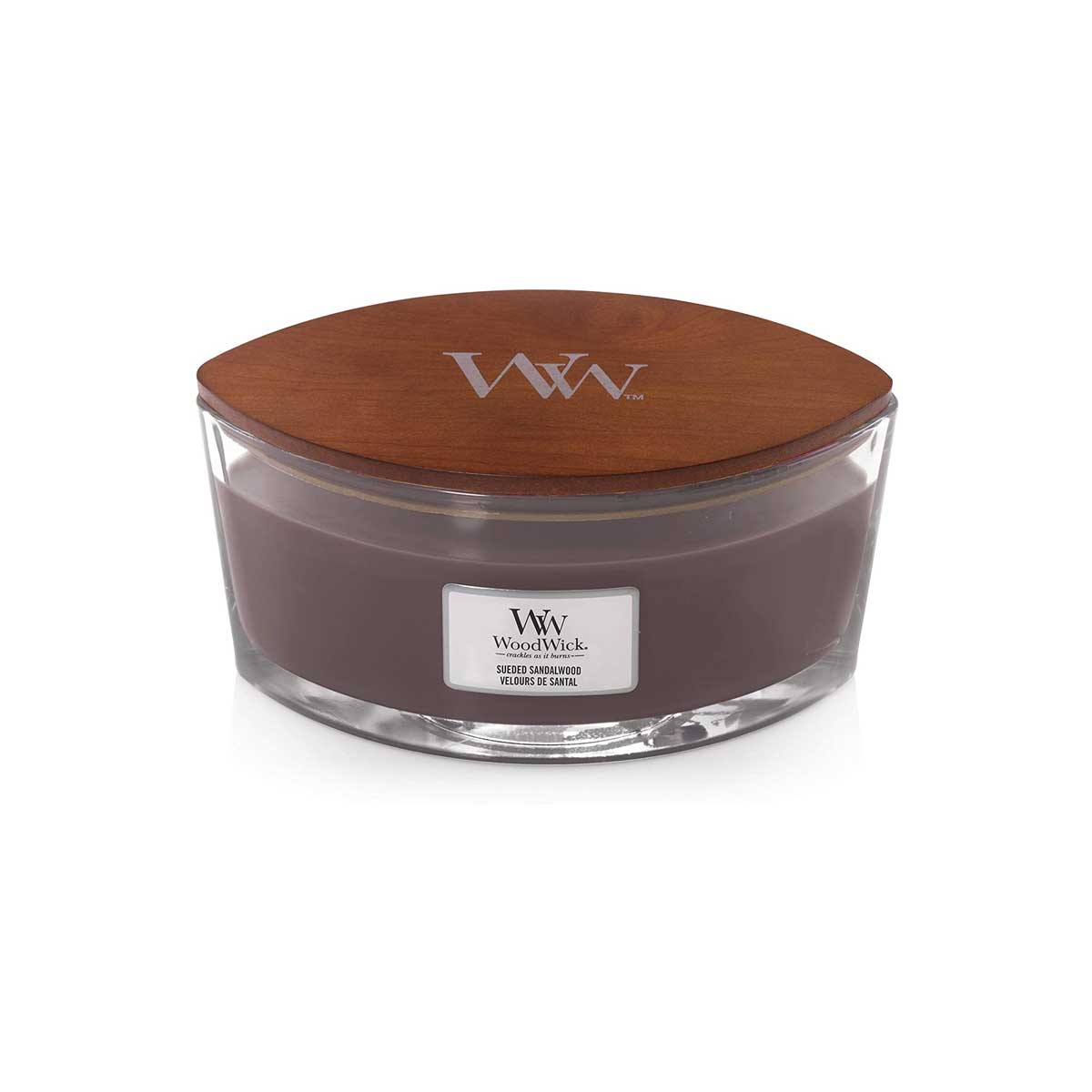 CANDELA ELLIPSE  SUEDE & SANDALWOOD