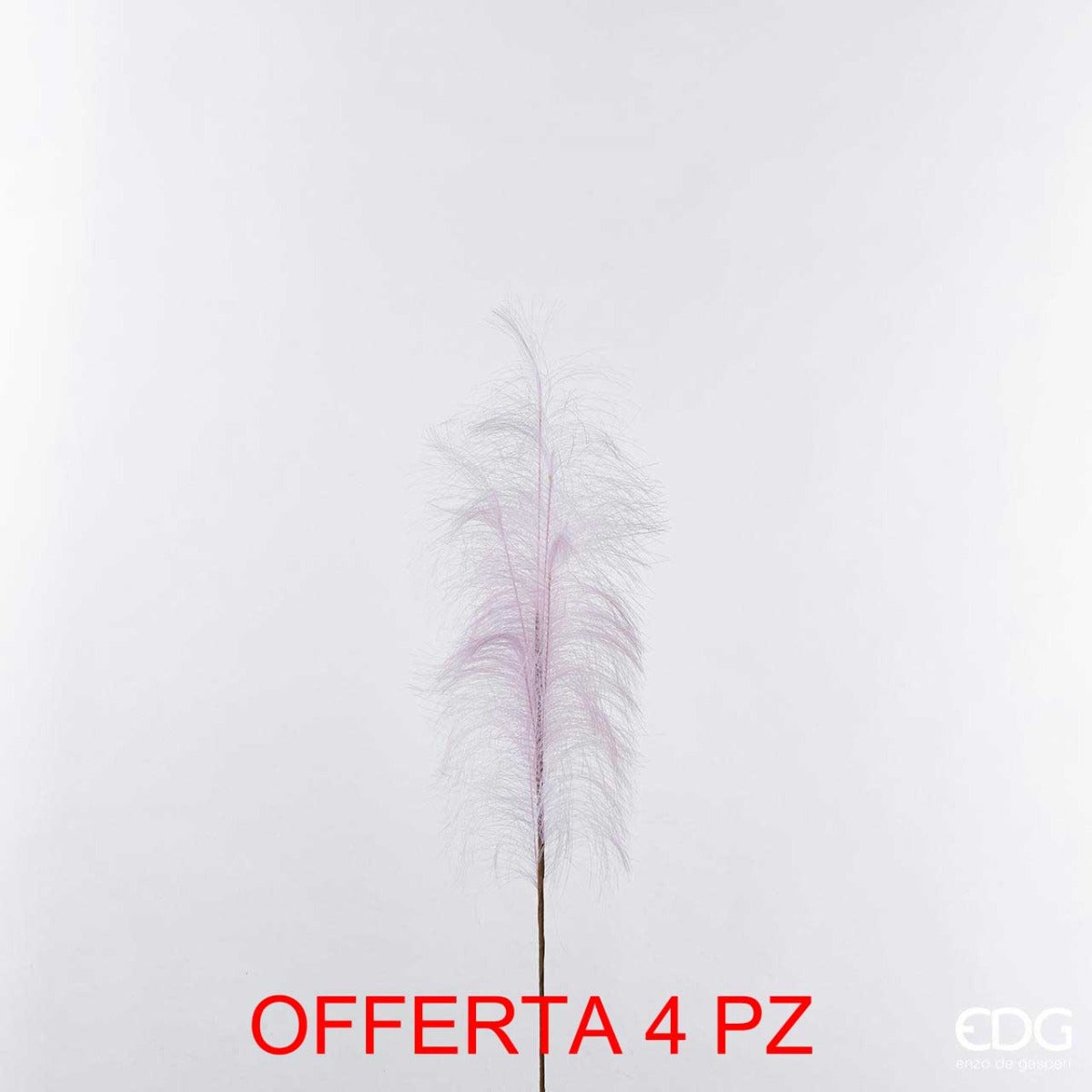OFFERTA 4 RAMO DI PAMPA ROSA CHIARO 70CM
