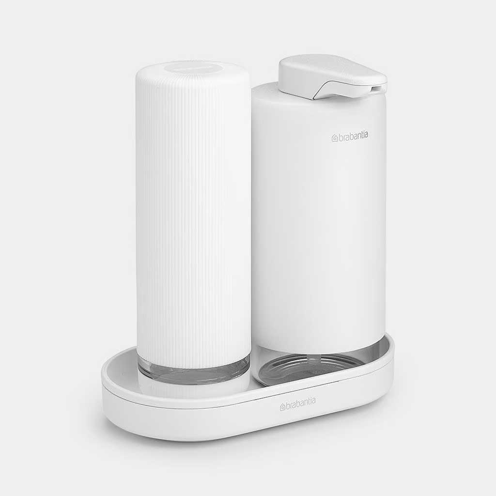 SET DISPENSER SAPONE FRESH WITE