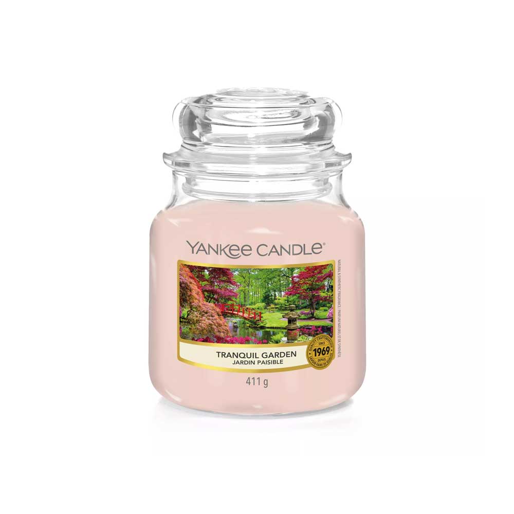 CANDELA PROFUMATA GIARA MEDIA TRANQUIL GARDEN