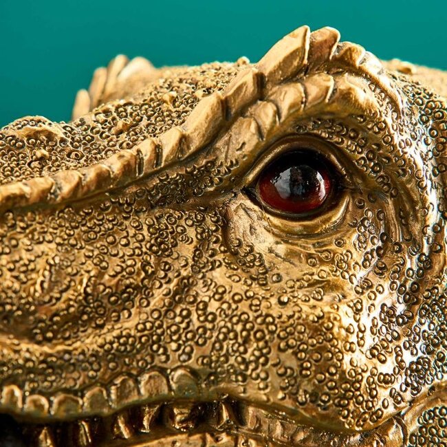 Lampada da Tavolo Dinosauro Rexy 50,5X22X35CM Oro E27 WERNER VOSS - immagine 3