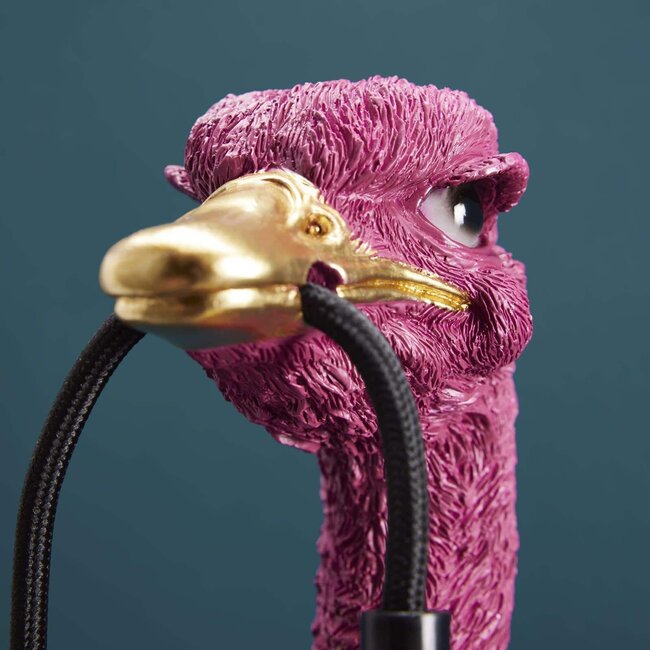 Lampada da Parete Piccolo Struzzo Franz Josef 18X12,5XH35CM Magenta WERNER VOSS - immagine 8