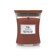 CANDELA CLESSIDRA MEDIA MEDIUM JAR SMOKED WALNUT & MAPLE