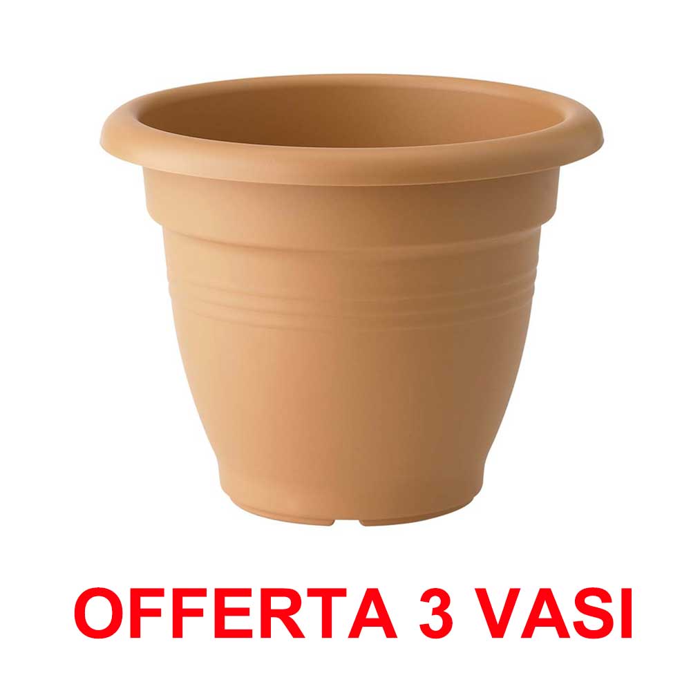 OFFERTA 3 VASO GREEN BASICS CAMPANA 50CM MILD TERRA