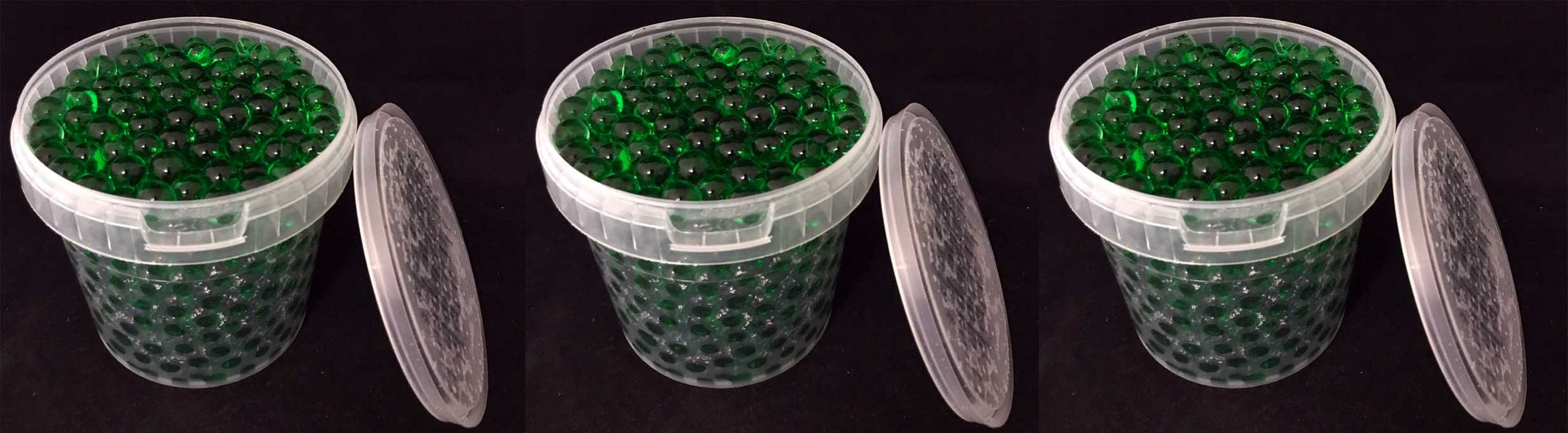 OFFERTA 3 CONFEZIONI SFERE D'ACQUA VERDE PRONTE ALL'USO PER PIANTE E FIORI