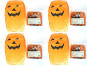 OFFERTA 4 LANTERNE CINESI ZUCCA DI HALLOWEEN 80X55CM