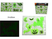 OFFERTA 2 VETROFANIE CON SOGGETTI HALLOWEEN 31X30CM