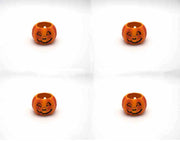 OFFERTA 4 PORTA TEALIGHT ZUCCA DI HALLOWEEN 5CM