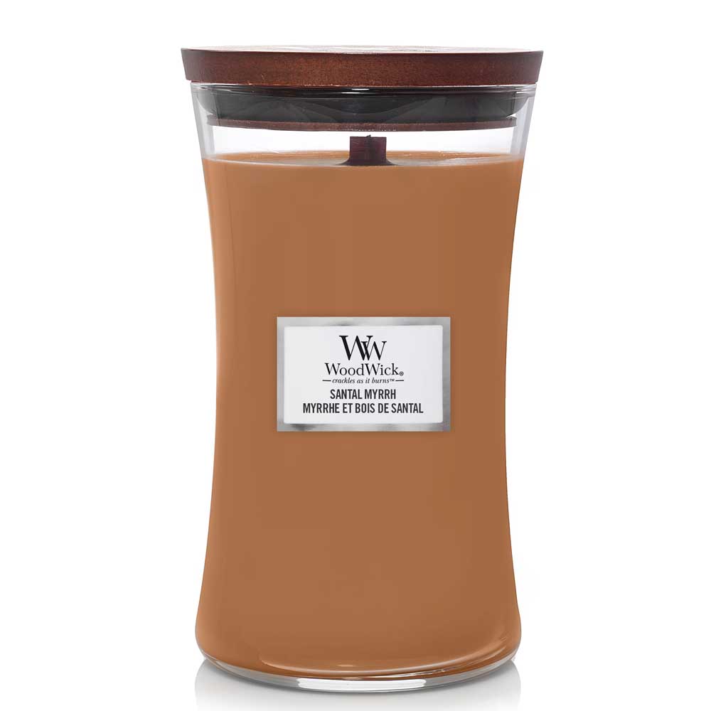 CANDELA CLESSIDRA GRANDE LARGE HOURGLASS SANTAL MYRRH