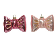 PENDENTE PAPILLON ROSA GLITTER 7.5CM ASSORTITO
