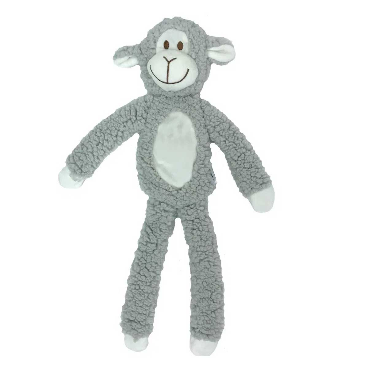AROMADOG SENIOR PELUCHE AGNELLO GIGANTE GRIGIO ALLEVIA LO STRESS DEI CANI