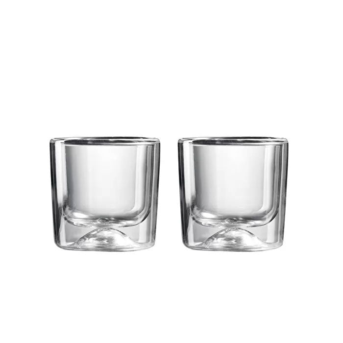 SET 2 BICCHIERINI A DOPPIA PARETE 88 CC
