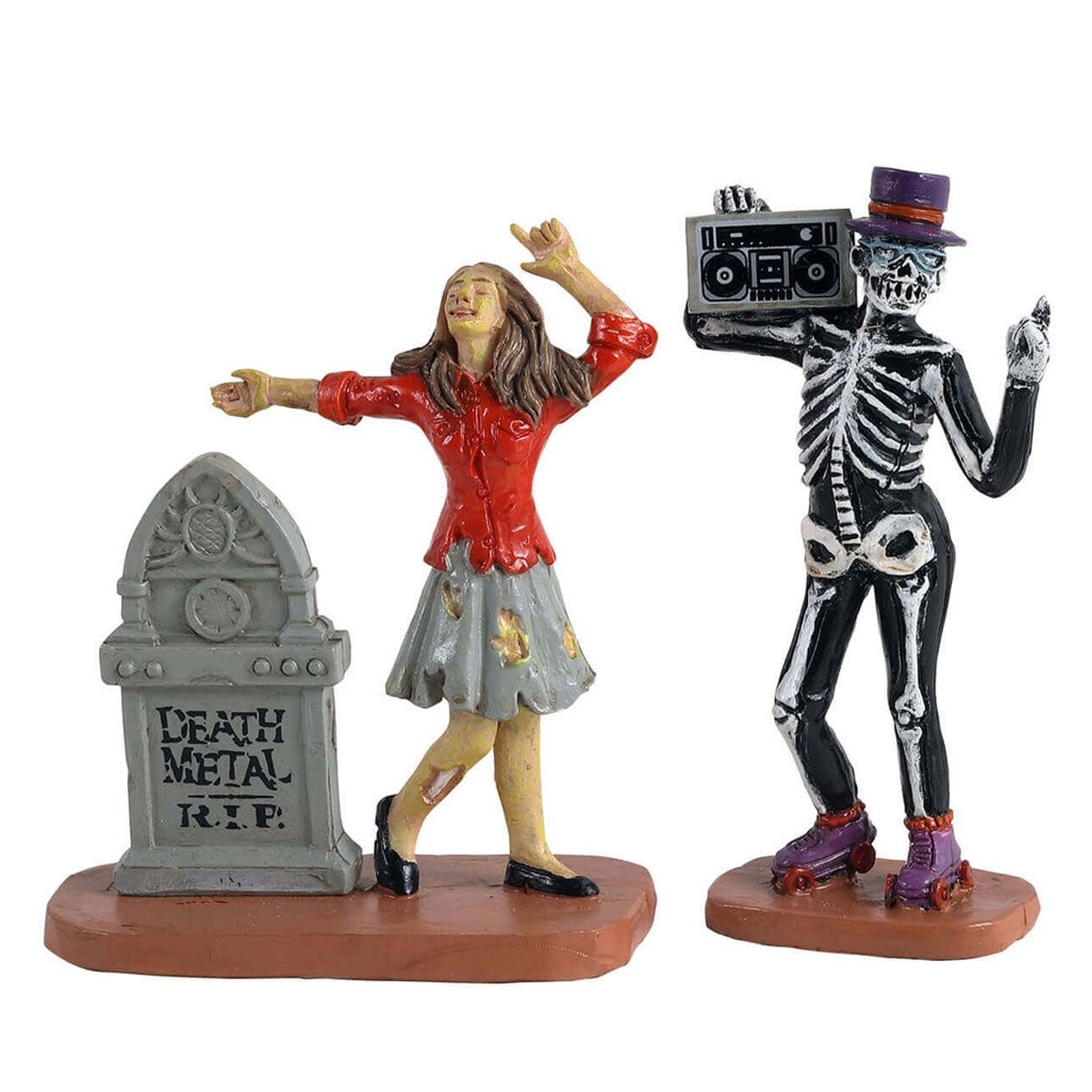 OFFERTA LEMAX SPOOKY TOWN - THE LIVING END + UNDEAD GROOVE + ASSORTED BIRDS