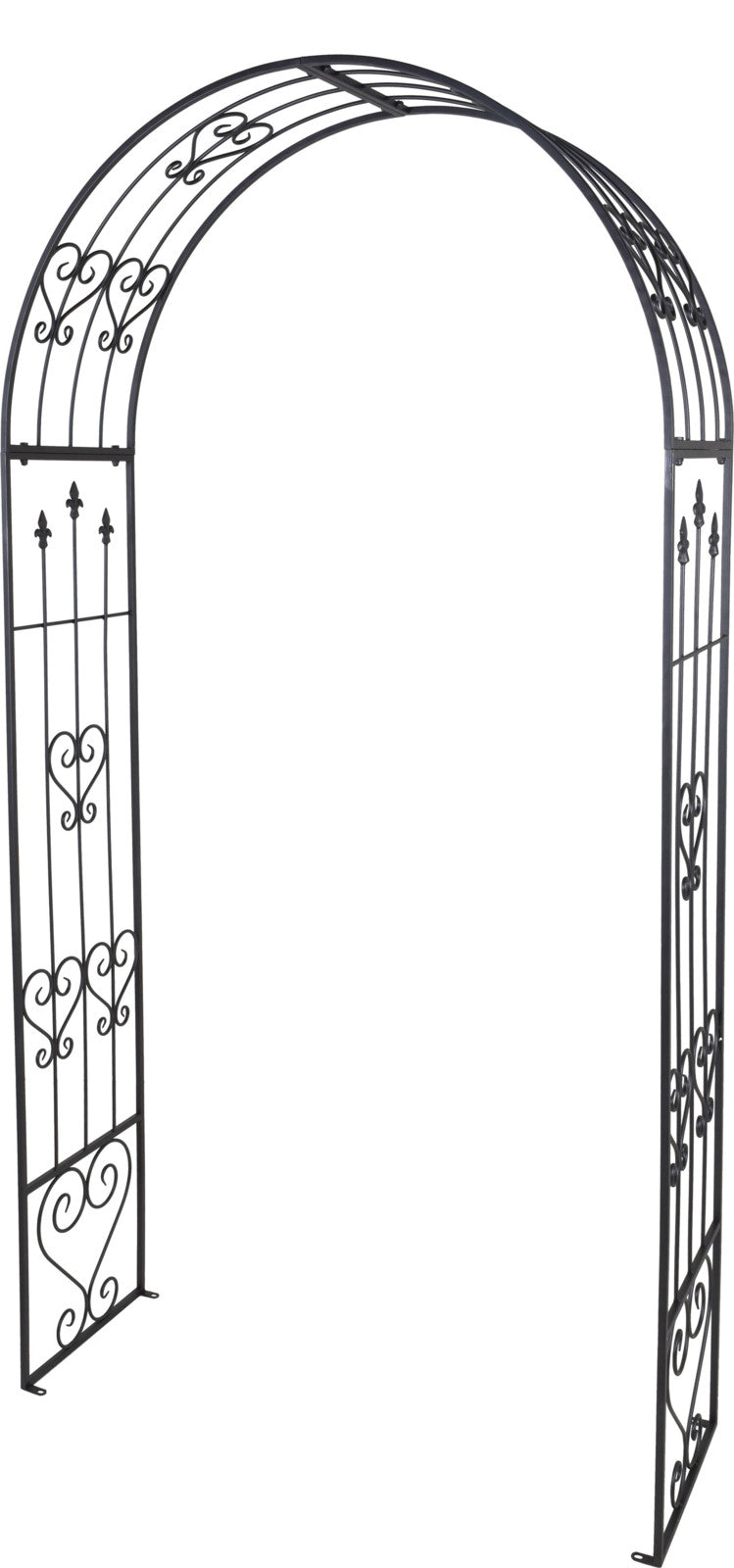 ARCO PER ROSE IN METALLO 136X40X228CM