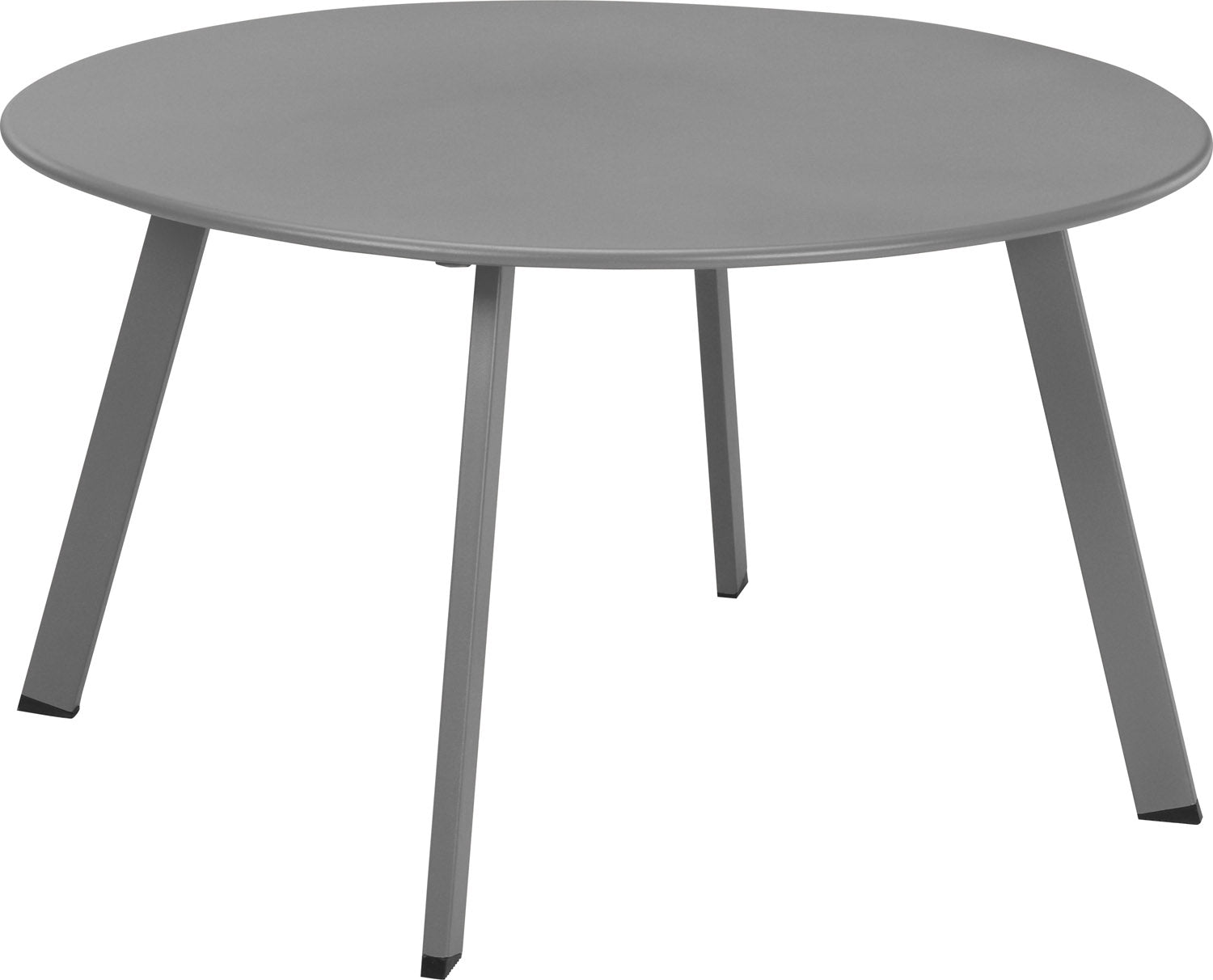 TAVOLO IN METALLO 70X40CM GRIGIO CHIARO