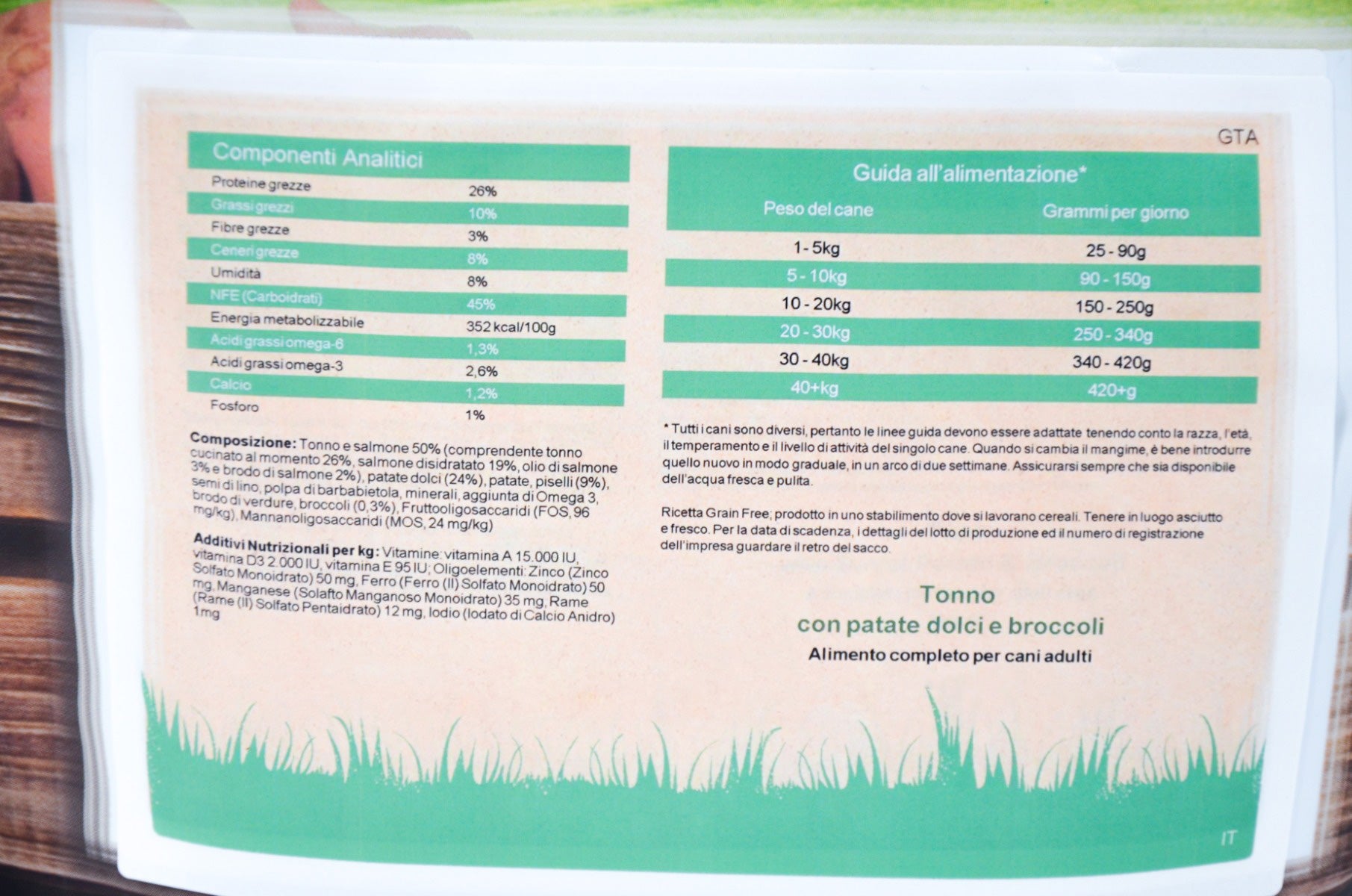 CROCCHETTE PERAGA GRAIN FREE PER CANE ADULTO 12KG TONNO