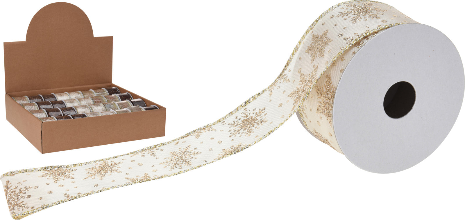 NASTRO PER PACCHI REGALO 4X270CM COLORE ASSORTITO