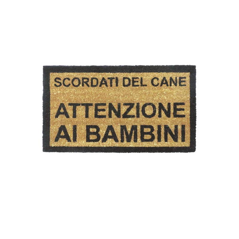 ZERBINO SCORDATI DEL CANE, ATTENZIONE AI BAMBINI
