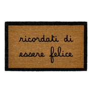 Zerbino "Ricordati di Essere Felice" 45x75cm