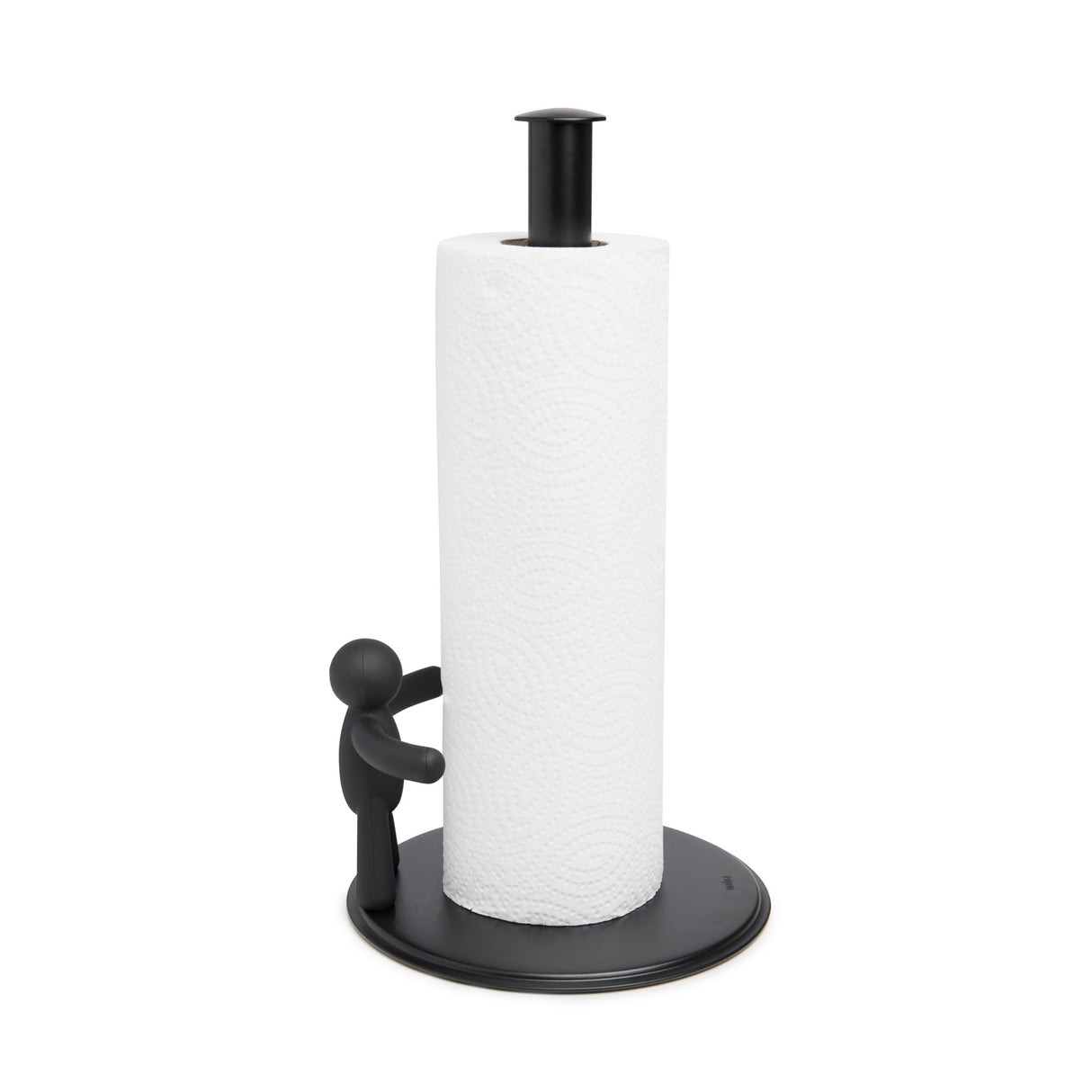 Porta Rotolo Carta Buddy 19x18x34cm Nero Umbra