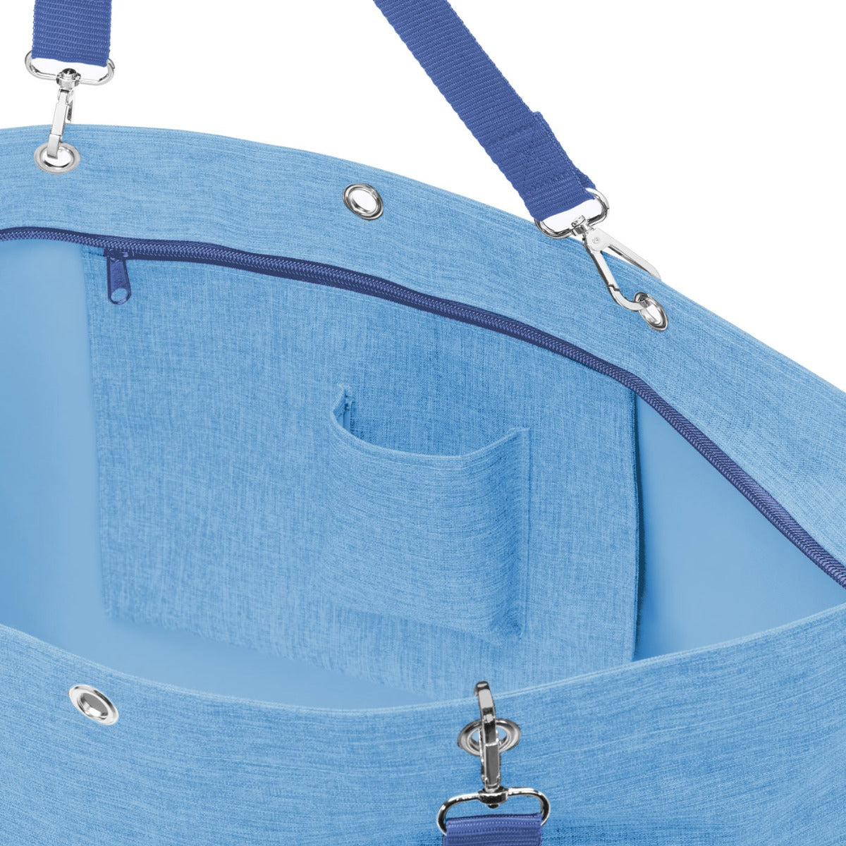 BORSA SHOPPER XL TWIST AZURE