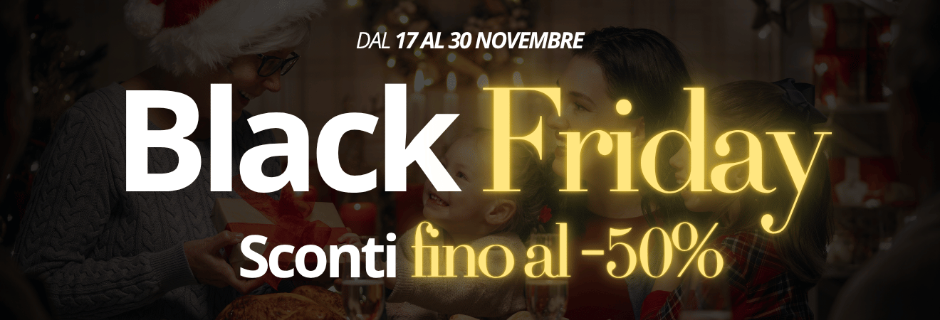Black Friday Peraga Acquista Black Friday Peraga su Peragashop