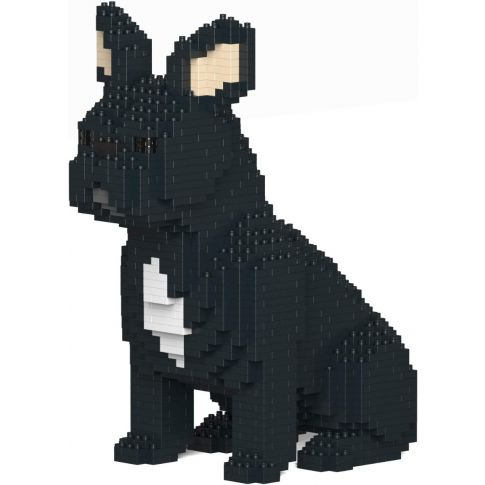 LEGO 3d chien français bulldog noir 25 4cm