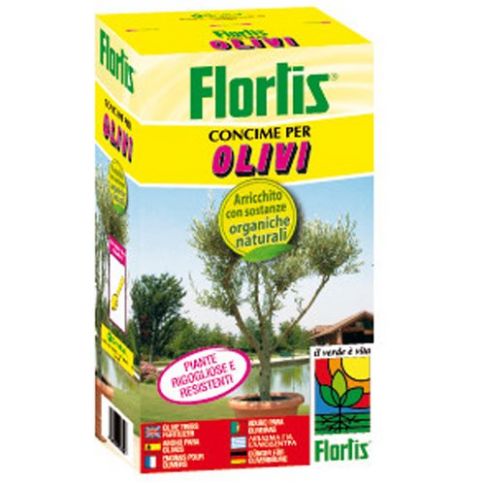 Concime per Olivi Flortis - Per Olivi in vaso e piena terra - My Green Help