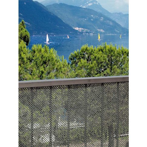 recinzione giardino frangivista per balcone canniccio pvc grigio esterno  1x3 mt