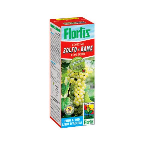 Flortis Concime Zolfo Rame e Boro 300g in Pasta Fluida