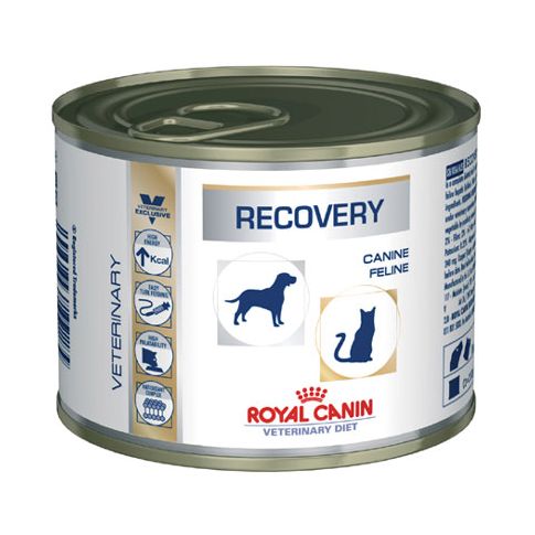 Royal Canin Cibo Umido Scatoletta Veterinary Diet Recovery Per Cane E Gatti  195gr