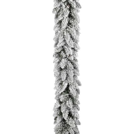 GHIRLANDA BOA INNEVATA CON PIGNE H270CM Ø27CM