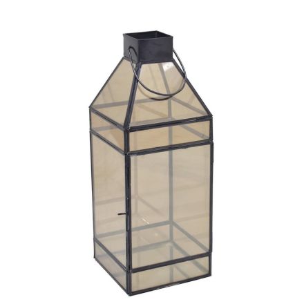 LANTERNA SIWAN 1M, VETRO NERO, H42