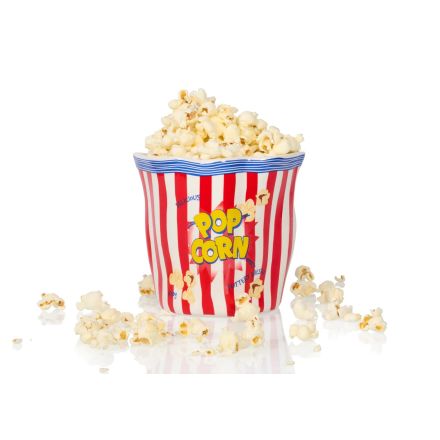 Contenitore in Ceramica "Popcorn Bag" a Forma di Sacchetto per Popcorn