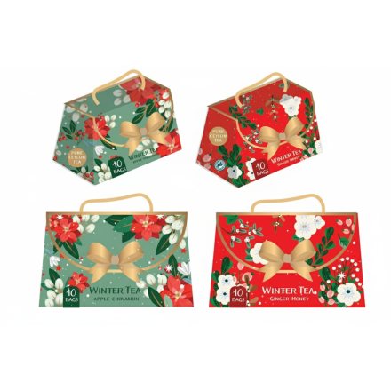 BOX REGALO CON 10 BUSTINE THE NATALIZIA MODELLO ASSORTITO