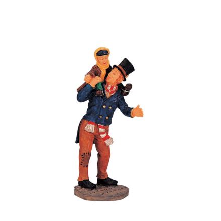 Bob Cratchit And Tiny Tim - LEMAX COD. 02403