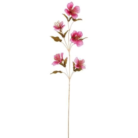 Stelo Decorativo Kapok Rosa Scuro 109 cm