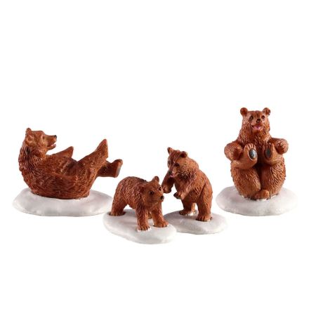 Bear Family Snow Day - LEMAX COD. 02943