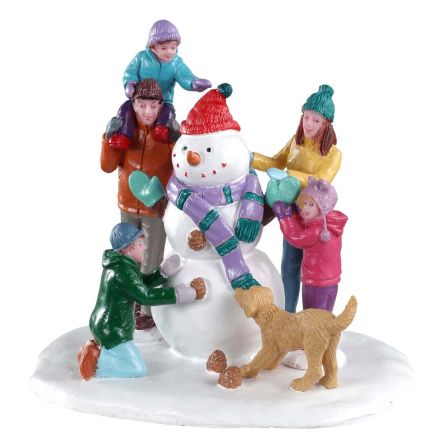Snowman Teamwork - LEMAX COD. 03511