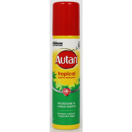 AUTAN TROPICAL REPELLENTE ANTIPUNTURA SPRAY 8H 100ML