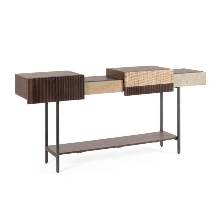 CONSOLLE 4 CASSETTI KIBIK