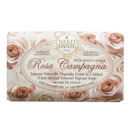 SAPONE VEGETALE ROSA CAMPAGNA 150GR
