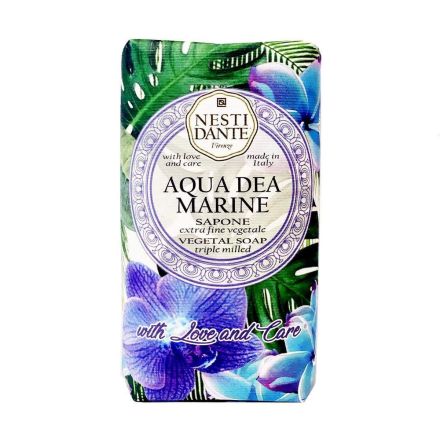SAPONE VEGETALE WITH LOVE&CARE AQUA DEA MARINA 250GR