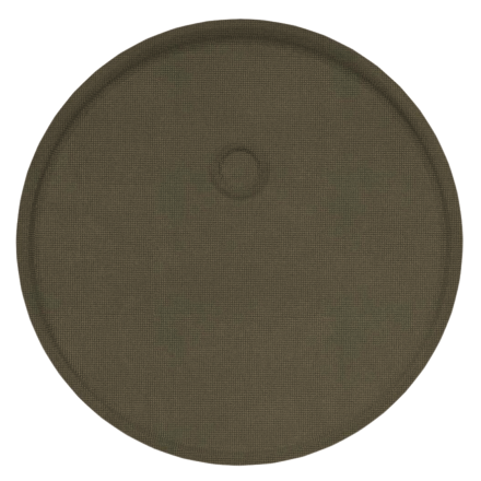 CUSCINO MAGNETICO TONDO MARRONE PER SEDIE EMU