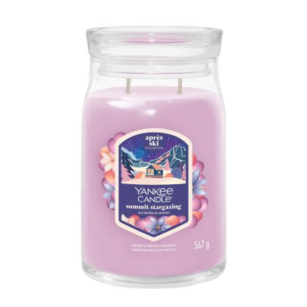 YANKEE CANDLE Giara Grande in vetro Summit Stargazing